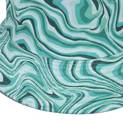 Bucket Hat Bucket Hat Sun Cap Hip Hop Hat Sun Hat Double Sided Fashion Tie Dye