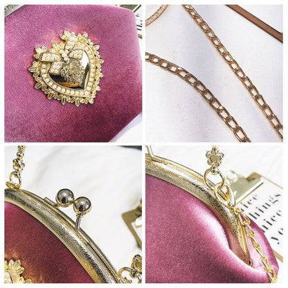 Evening Bag Pearl Handbag Wedding Shoulder Tote Bags Chain Crossbody 16*16*7 CM