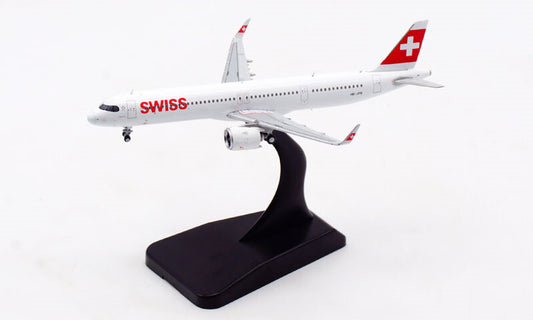 JC Wings SWISS FOR AIRBUS A321neo HB-JPB 1/400 DIECAST Aircraft Pre-built Model