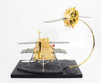 1:26 32CM Chang'e-5 Probe Lunar Rover Diecast Lunar Lander Model Collection