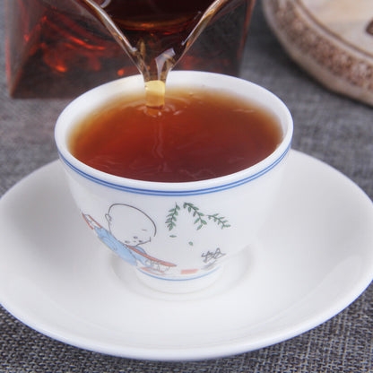 2006 Long Sheng Puerh Tea Cake Classic 0658 Yunnan Pu'er Ripe Tea 357g