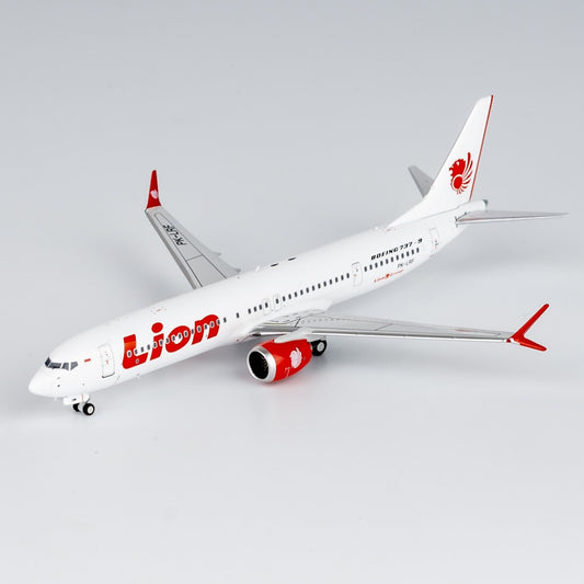 1:400 NGmodels Lion Air Boeing 737 MAX 9 Passenger Airplane Diecast Plane Model