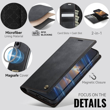 Detachable Wallet Case for Samsung Galaxy S25 S24 S23 S22 S21 S20 with Magsafe
