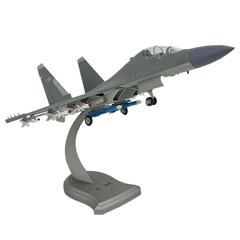 1:48 46CM Chinese J-16D Fighter Plane Diecast Military Aircraft Airplane Model