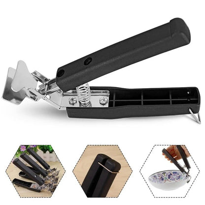 Soporte Sostenedor de Olla Herramienta Seguridad de Quemaduras Pinza Para Cocina