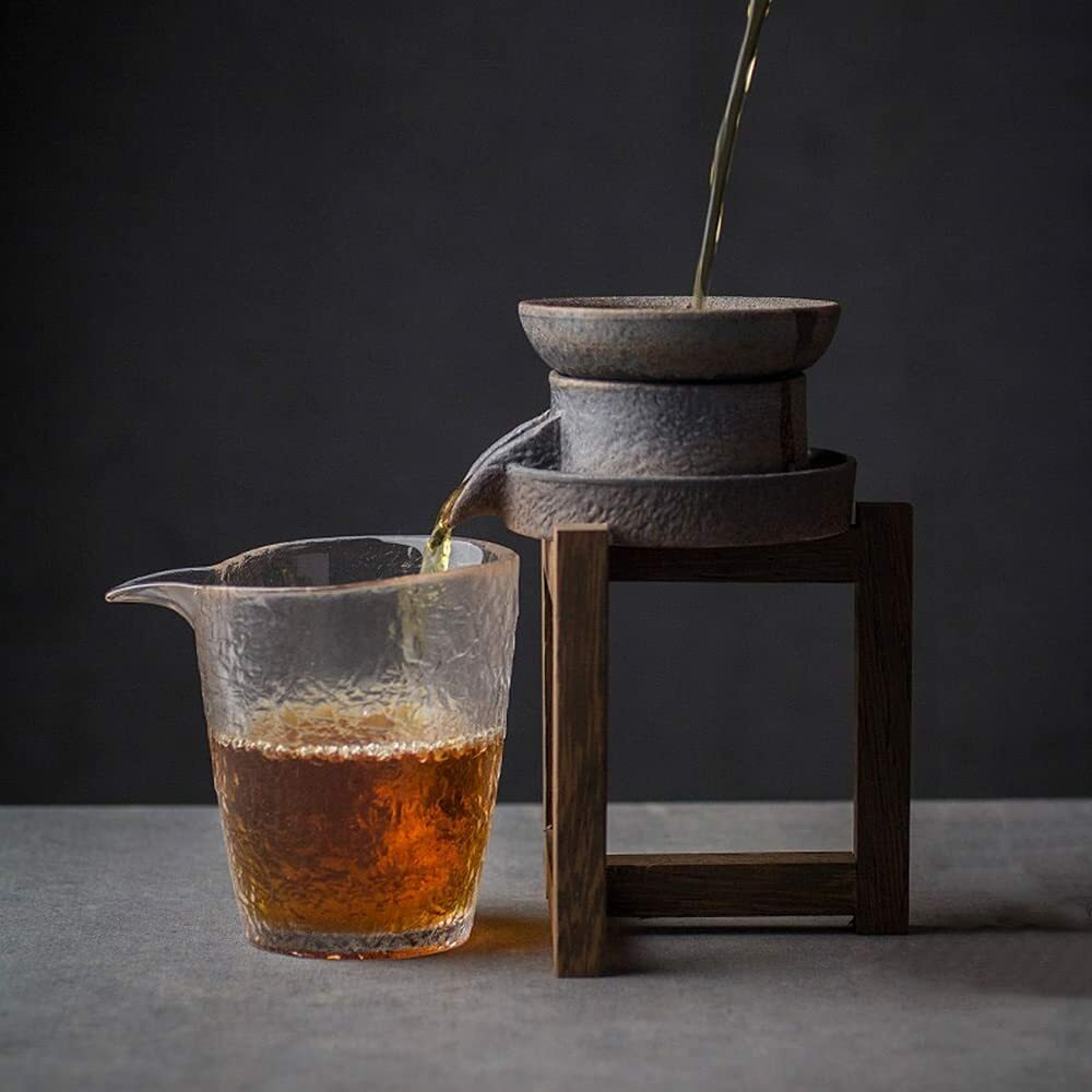 Purple Clay Tea Strainers Handmade Spice Filter Creative Chinese Kung Fu Tea Set