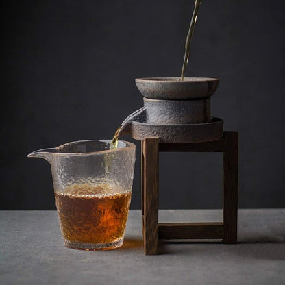 Purple Clay Tea Strainers Handmade Spice Filter Creative Chinese Kung Fu Tea Set