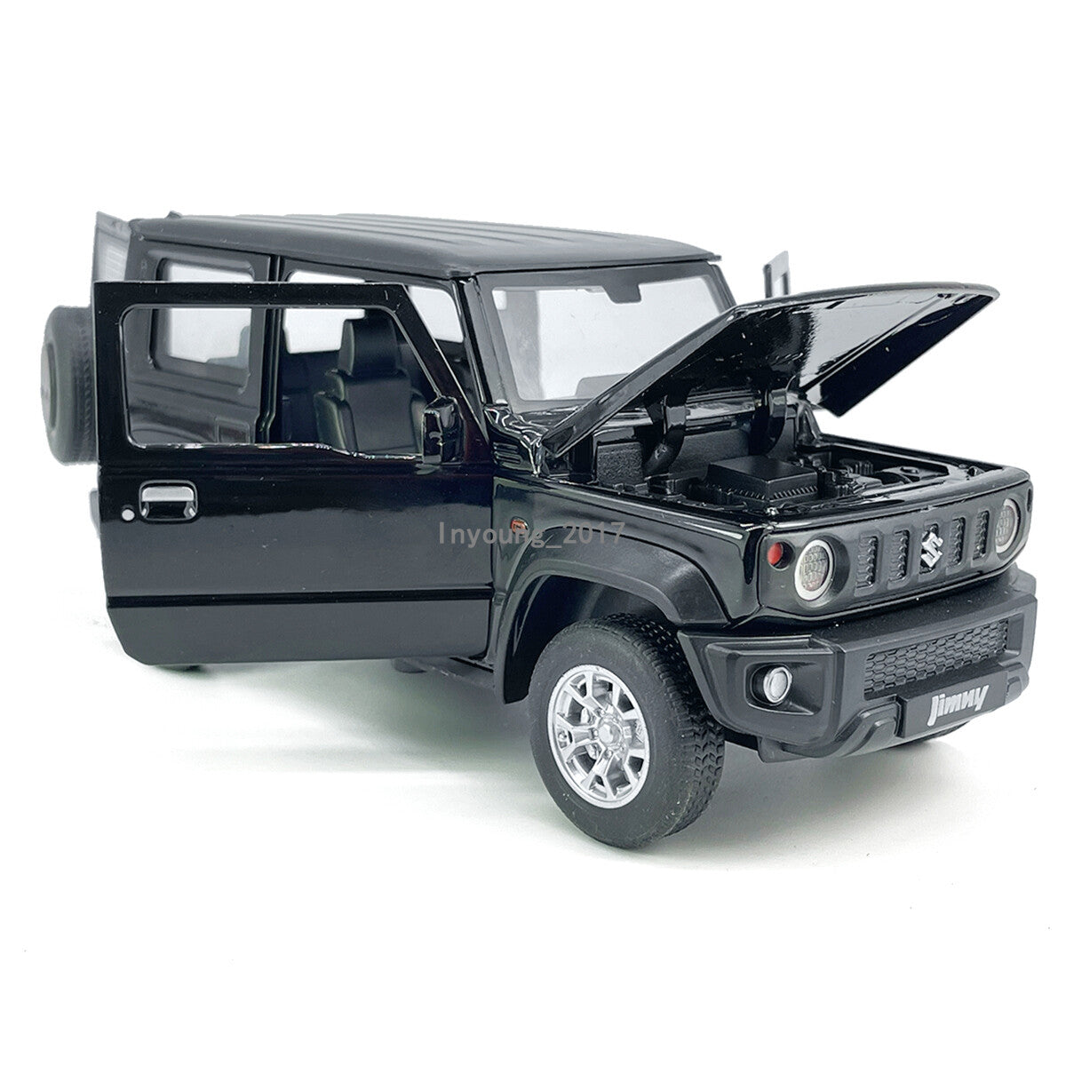 1/24 Suzuki Jimny Model Car Diecast Toy Cars Boys Toys for Kids Gifts Black