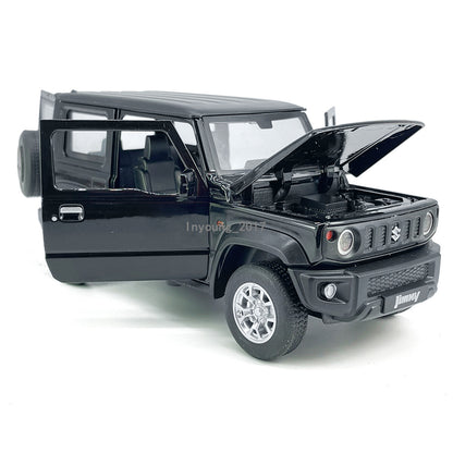 1/24 Suzuki Jimny Model Car Diecast Toy Cars Boys Toys for Kids Gifts Black