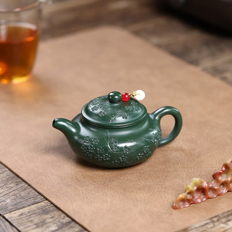 Handmade Tea Pot Marked Chinese Real Yixing Zisha Purple Clay Master Pot 180ml