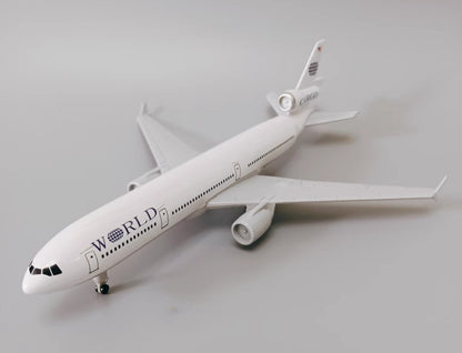 20CM WORLD CARGO McDonnell Douglas MD-11 Aircraft Diecast Plane Airplane Model