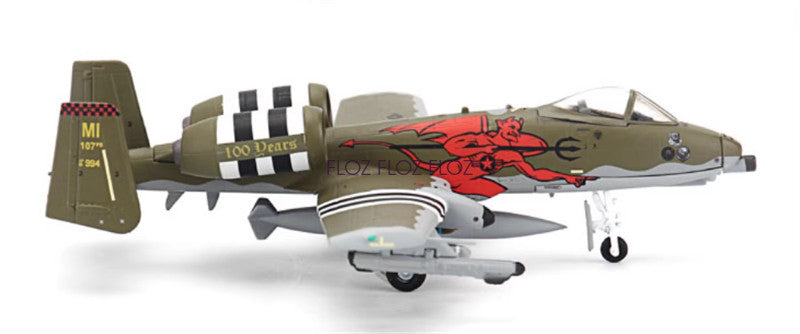 1:144 for JC WINGS for US AIR FORCE A-10 Thunderbolt II 107 TH FIGHTER SQURDRON