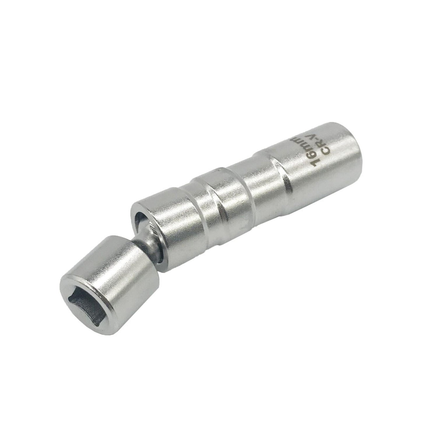 16mm Thin Wall Magnetic Swivel Spark Plug Socket 8 inch Drive 12 Point
