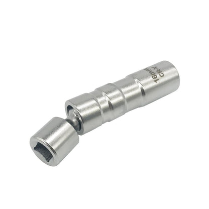 16mm Thin Wall Magnetic Swivel Spark Plug Socket 8 inch Drive 12 Point