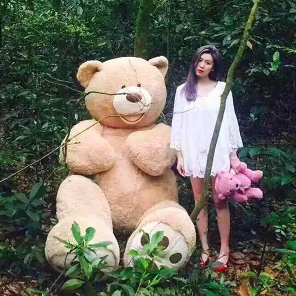 130cm~340CM Giant Big Cute Plush Stuffed Teddy Bear Toy gift (no stuffing )
