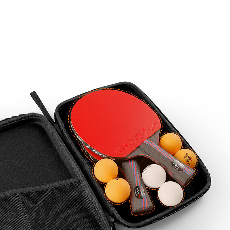 1pc Table Tennis Bat Cover Paddle EVA Bag Ping Pong Cases Zip Pocket Package