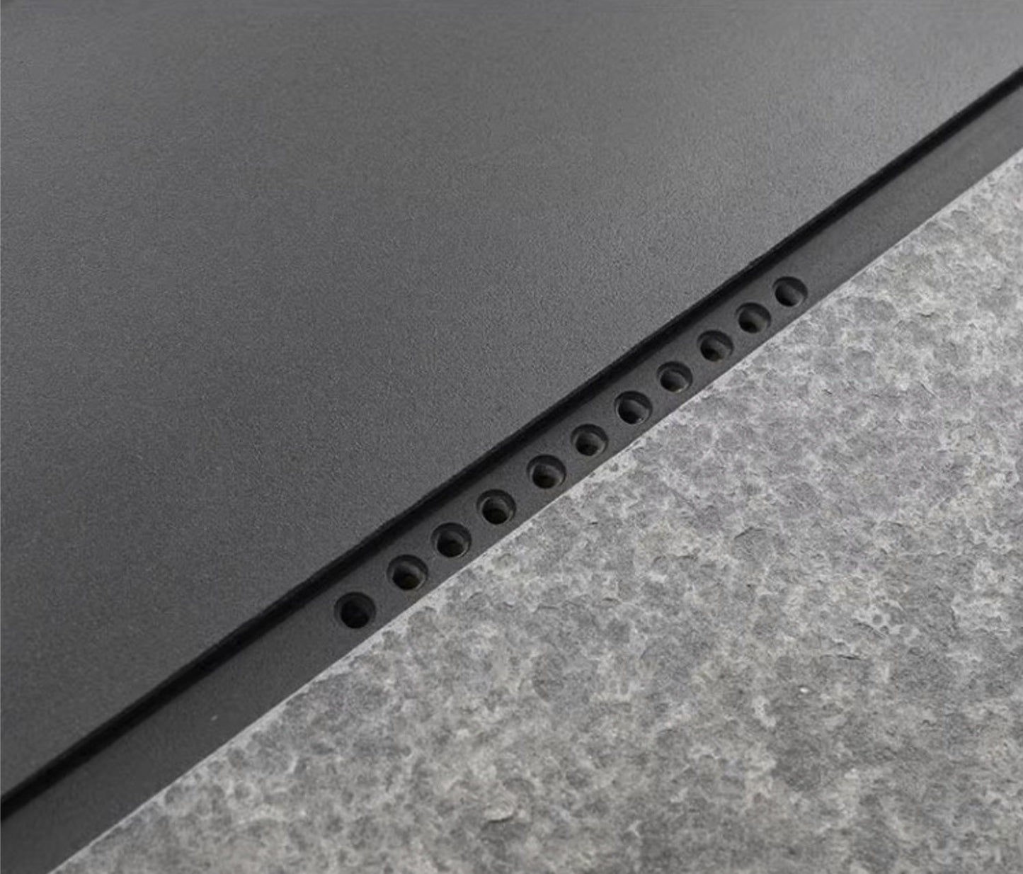 Chinese Tea Tray Black Stone Serving Tray Multi Size Heavy Tray For Tea Set New