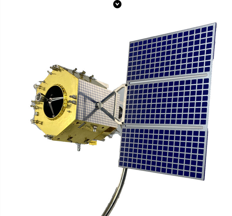 1:30 24CM FY-4 Meteorological Satellite Spacecraft Diecast Aerospace Model