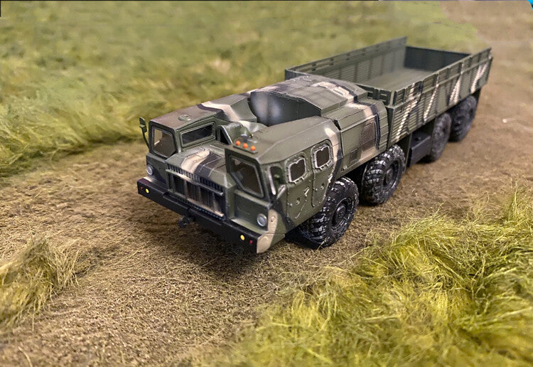 1:72 Russia MAZ7911 Heavy Truck Russian Transporter Camouflage Model Collection