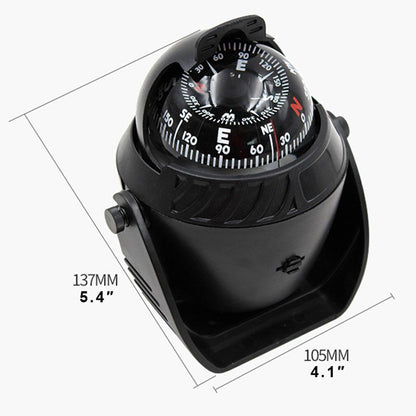 Ocean Compass Navigation Waterproof Automobiles Boat Durable Outdoor Trip Tools