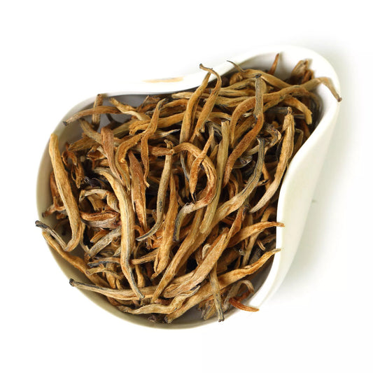 500g Nonpareil Supreme Yunnan Black Tea Fengqing Dian Hong Chinese Golden Bud