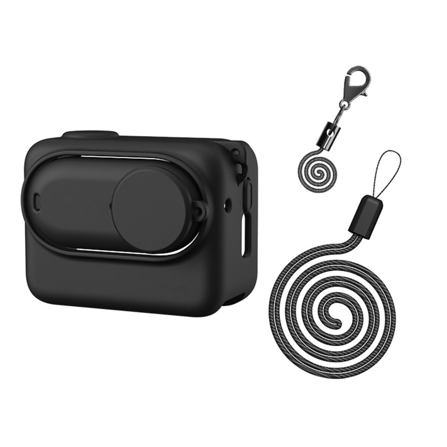 1 Pc Silicone Protective Case Cover Accessories For Insta360 GO 3 Action Camera