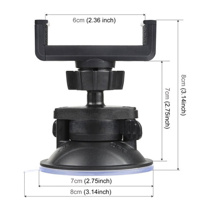 Universal 360 Degree Adjustable Suction Cup Clamp Smartphone Holder Bracket