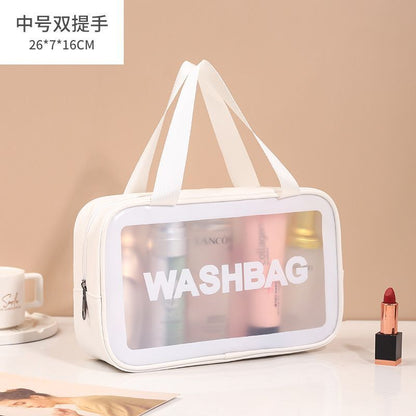 Transparent PVC Storage Bags Travel Organizer Makeup Bag Cosmetic Case Toiletry