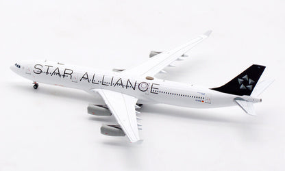 JC Wings Lufthansa Star Alliance for Airbus A340-300 D-AIFA 1/400 Aircraft Model