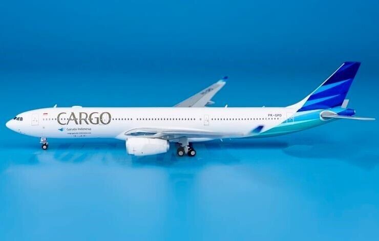 1:400 JC Wings Garuda Indonesia CARGO AIRBUS A330-300 Airplane Diecast Model