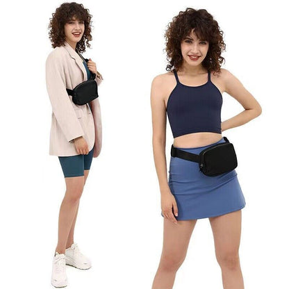 Men Women Fanny Pack Belt Waist Bag Cross Body Sling Shoulder Travel Sport Pouch