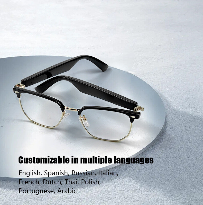 Smart Glasses Bluetooth Music Headset Wireless Audio Sports Sunglasses Driving