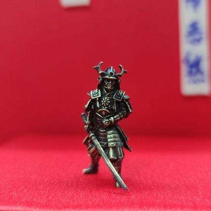 Bronze Slash Samurai Ancient Soldier Statue Ornaments Handicraft
