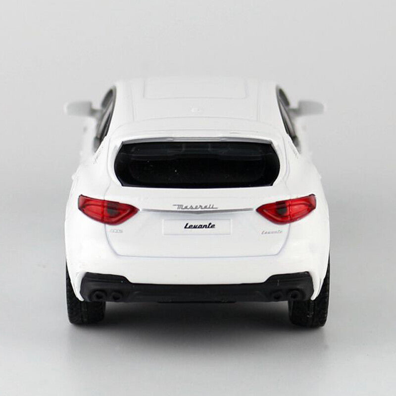 1/36 Maserati Levante GTS Model Car Diecast Toy Cars Boys Toys Kids Gifts White