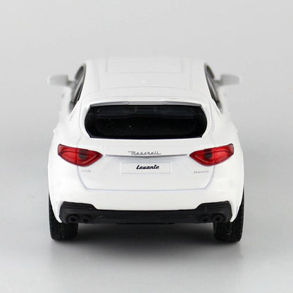 1/36 Maserati Levante GTS Model Car Diecast Toy Cars Boys Toys Kids Gifts White
