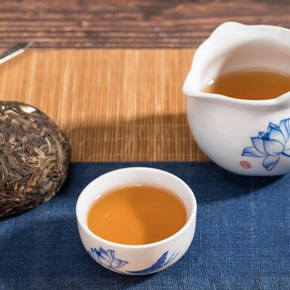 2018 Year Yunnan Guoyin Menghai Gong Tuo Raw Tea Pu'er Puer Tuocha 500g