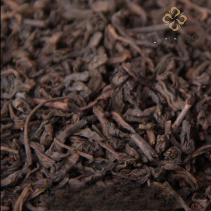 250g Ripe Pu'er Tea Brick Yunnan Glutinous Rice Aroma Aged Compressed Old Tea