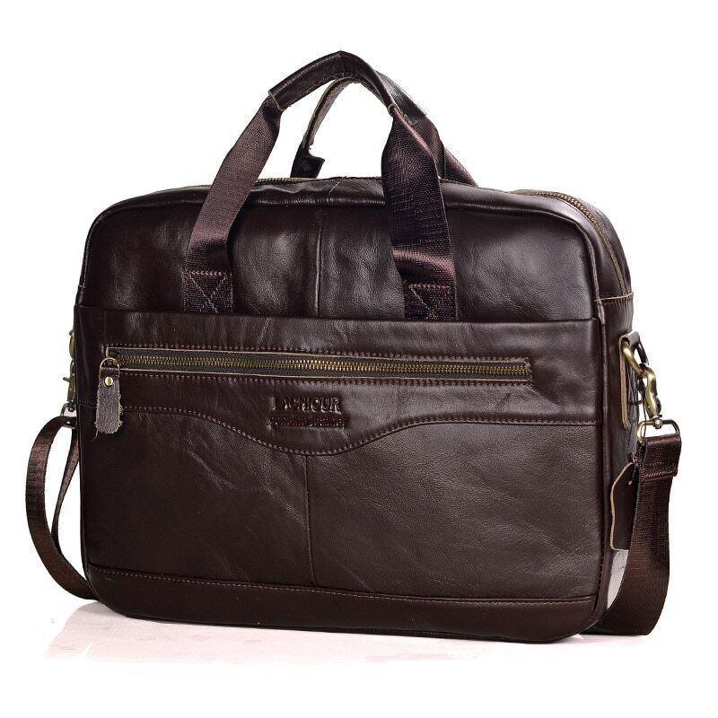Men Genuine Leather Handbags Leather Travel Bags Men's Crossbody Shoulder Bag