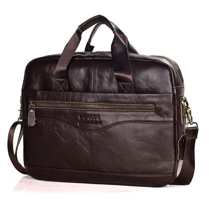 Men Genuine Leather Handbags Leather Travel Bags Men's Crossbody Shoulder Bag