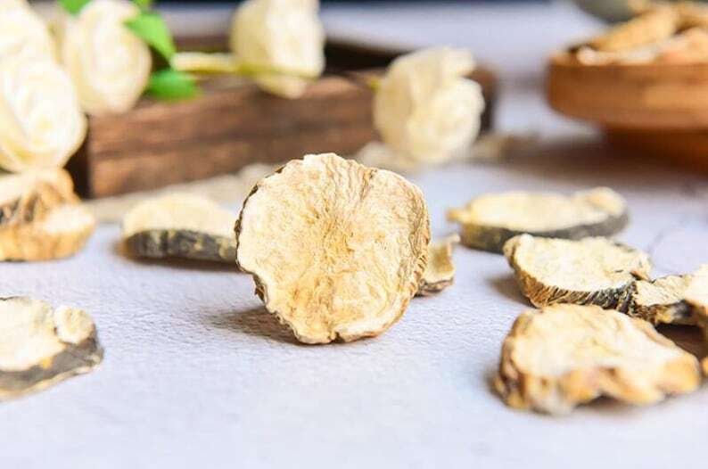 Dried Black Maca Root Slice Herbal Tea Pure Natural Makes A Healthy Tea