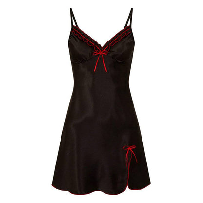 Lingerie Women Satin Silk Underwear Babydoll Sleepwear Nightdress
