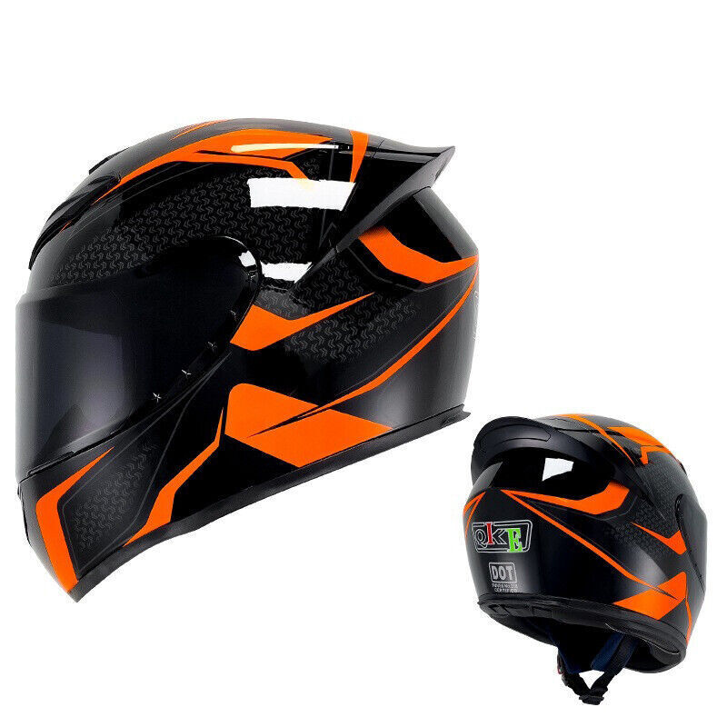 Motorcycle Helmet Full Face Racing Helmet DOT ECE Approved Fashion Riding Helmet