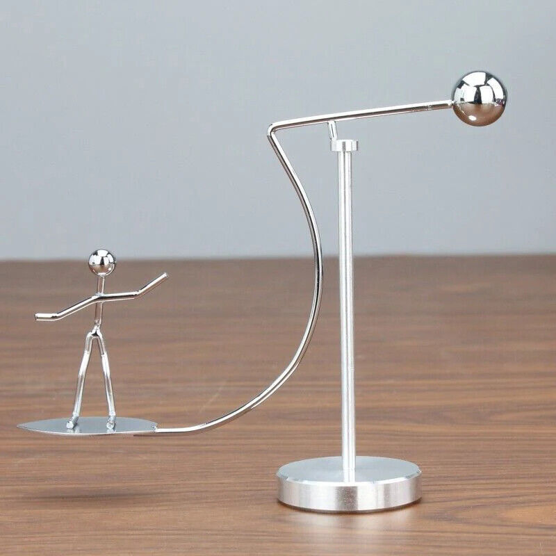 Newton Cradle Balance Steel Balls Creative Toys School Physics Teaching Supplies