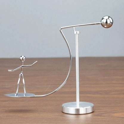 Newton Cradle Balance Steel Balls Creative Toys School Physics Teaching Supplies