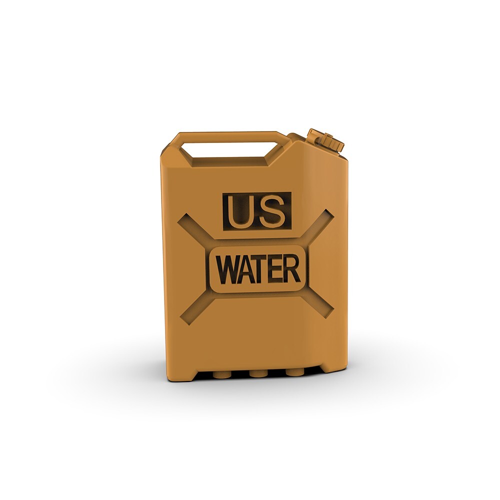 SSMODEL SS848855 1/48 Model Upgrade Parts US Water Cans 10pcs