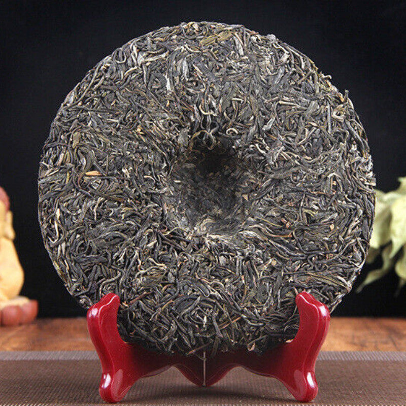 357g Pu-erh Tea Cha Tea Cake Yiwu Phoenix Nest Ancient Tree Pu-erh Green Tea
