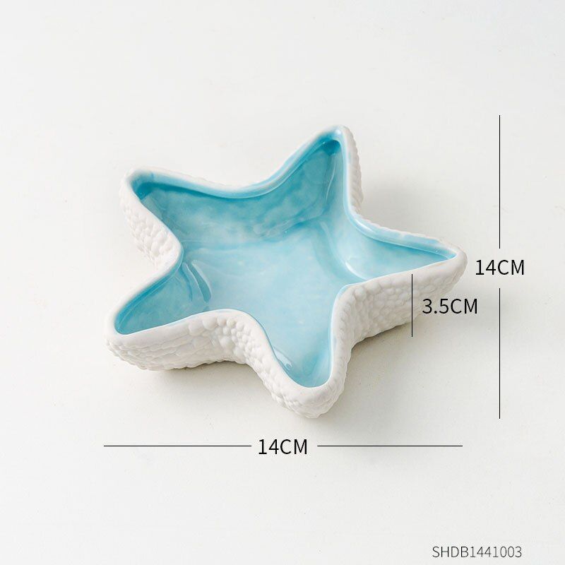 Ceramic Shell Storage Storage Modern Home Decoration Living Room Bedroom Desktop
