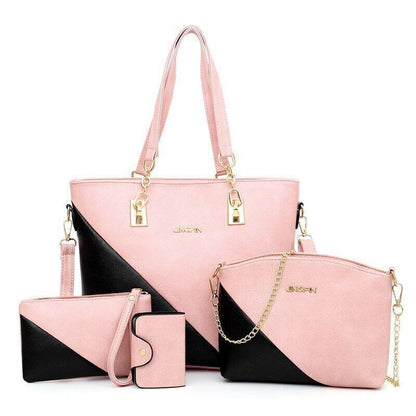 Bag Women Handbag Set 4 Pcs/Set Handbag Women Shoulder Bag