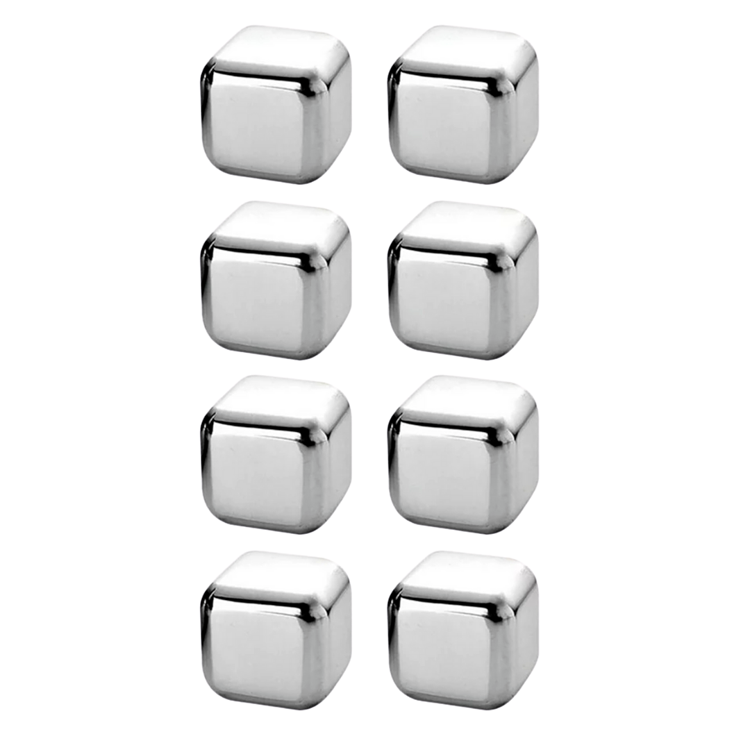 Cubo de hielo de acero inoxidable para whisky vino bebidas barra suministros lot