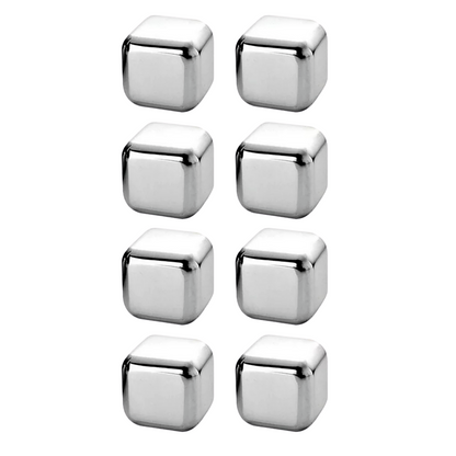 Cubo de hielo de acero inoxidable para whisky vino bebidas barra suministros lot